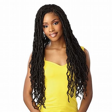 Swiss Lace Faux Locs 1B