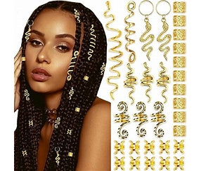 Jewelry for Braid & Locs Gld