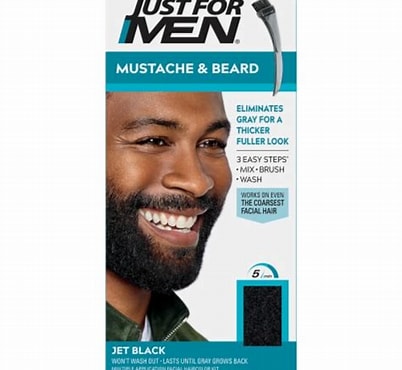 Just for Men mustache & beard. M55 Real Black