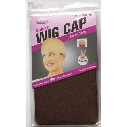 Deluxe Wig Cap Brown