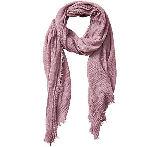 Edge Scarf.-Pink