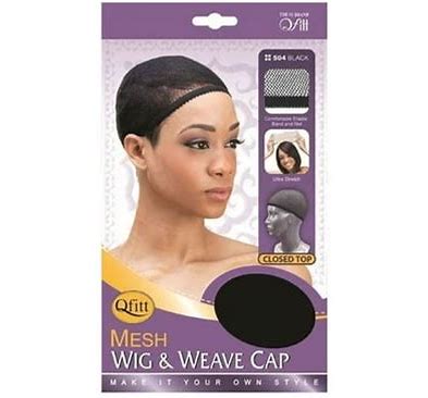 Qfitt Wig Cap-Black