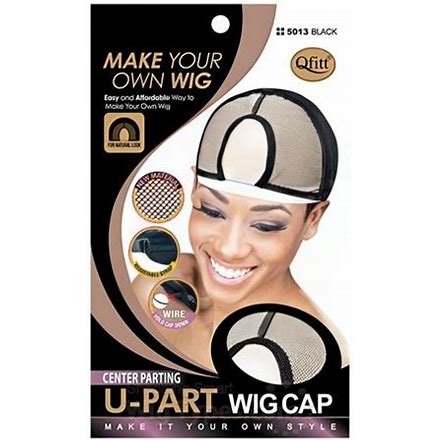 Qfitt SIDE U TYPE WIG CAP BLACK